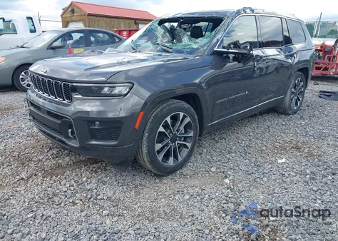 2021 Jeep Grand Cherokee L Overland 4X4 из США, поврежденный, VIN 1C4RJKDG4M8148070